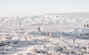 ballonnen boven cappadocia